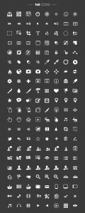 168 Exquisite Web Icons PSD