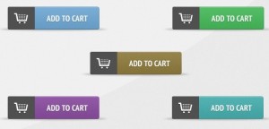 Add To Cart Buttons PSD