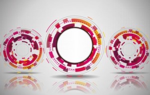 Circle Banners Vector