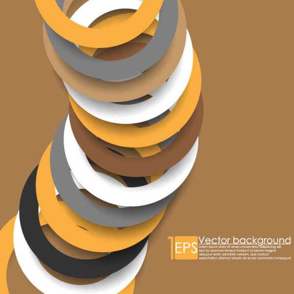 Circular Ring Vector Background 01