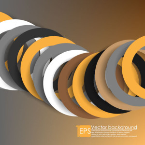 Circular Ring Vector Background 05