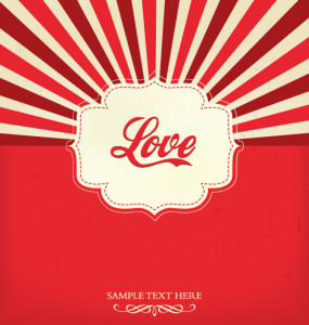 Elegant Valentine's Day Card Template Vector 13