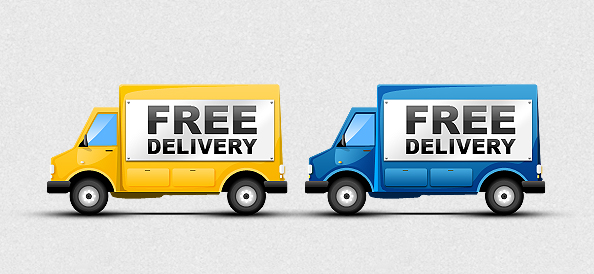 Free Delivery Icons PSD