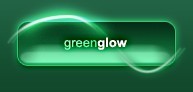 Green Glow Web Button PSD