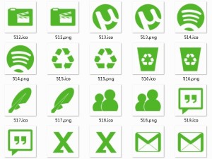 Green System Icons