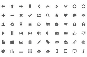 Grey Icon Set