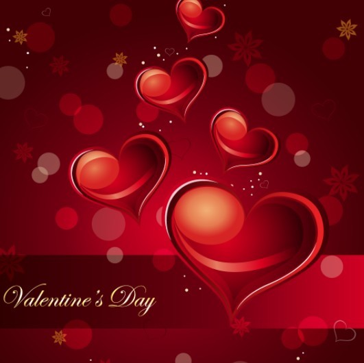 Happy Valentine's Day Vector Cover 02