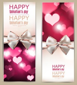 Romantic Valentine's Day Vector Banner 03