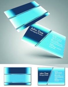 Stylish Color Business Cards 02