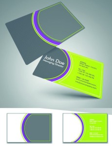 Stylish Color Business Cards 04