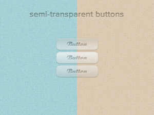 Transparent Web Buttons PSD