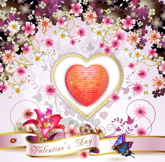 Valentine Day Love Flower 04