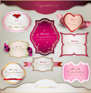 Valentine's Day Romantic Labels