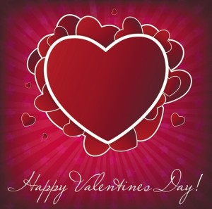 Valentine's Day Vector Background 01