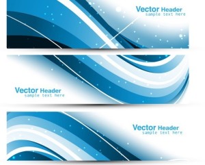 Vector Abstract Business Header 01