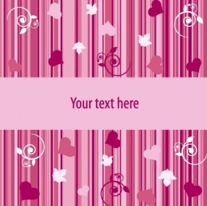 Vector Valentine's Day Greeting Card 03