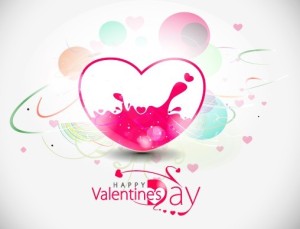 Warm Valentine's Day Greeting Card Vector 01