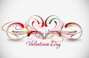 Warm Valentine's Day Greeting Card Vector 02