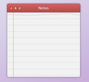 iOS Like Notepad