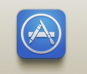 iOS App Store Icon PSD