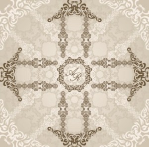 Wedding Invitation Patterns Vector 02