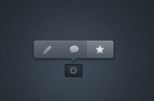 Stylish Settings Tooltip PSD