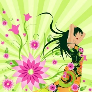 Fashion Pattern Girl Vector Illustration 10