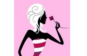 Fashion Pattern Girl Vector Illustration 29