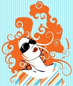 Fashion Pattern Girl Vector Illustration 31