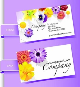 Stylish Business Card Design Templates Vector 02