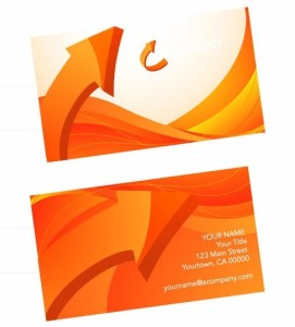 Stylish Business Card Design Templates Vector 03