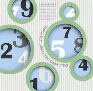 Vector Circular Numeric Options For Infographic 01