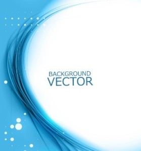 Blue Abstract Backgound Vector 01