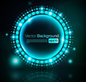 HI-Tech Futuristic Abstract Background Vector 01