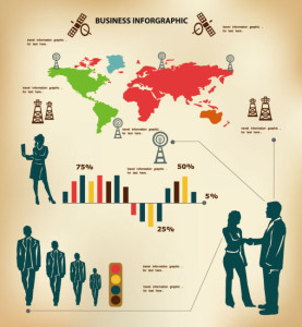 Vector Business Infographic Template 01