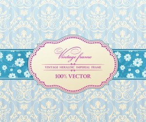 Vintage Heraldic Imperial Frame Vector 01