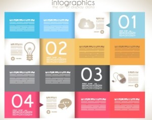 Vector Information Analysis Template For Infographic 06