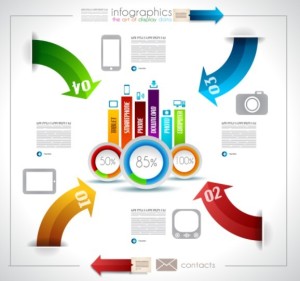 Vector Information Analysis Template For Infographic 09