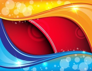 Three-dimensional & Colorful Abstract Background Vector 02