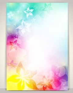 Beautiful Shining Floral Background Vector 04