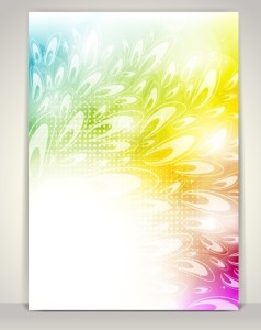 Beautiful Shining Floral Background Vector 05