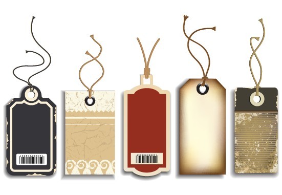 Set Of Creative Pricing Tags 01