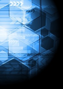 Stylish Technology Background with Geometry Patterns 03