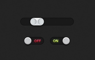Clean Switch & Slider PSD