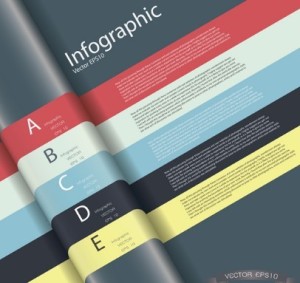 Elegant Vector Labels For Infographic 01