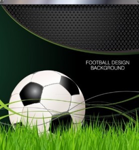 Vector Football Design Background 01