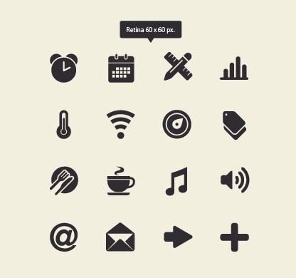 App Tab Bar Icon Set (Retina Ready)