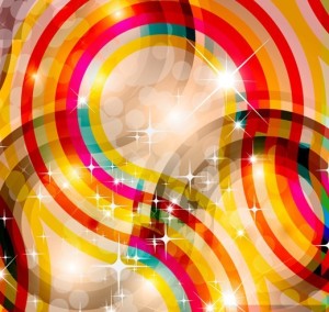 Fantastic Abstract Shining Background Vector 01