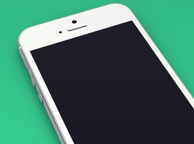 iPhone 5 3D Template PSD