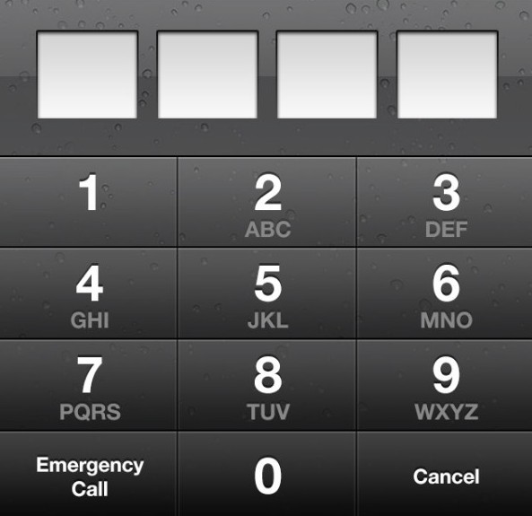 iPhone 5 iOS 6 Screenlock GUI PSD